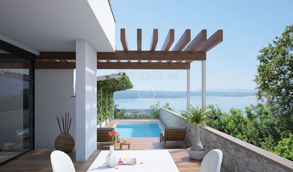 Crikvenica Zu Verkaufen Die Luxus Wohnung Von 112 M2 Mit Garten