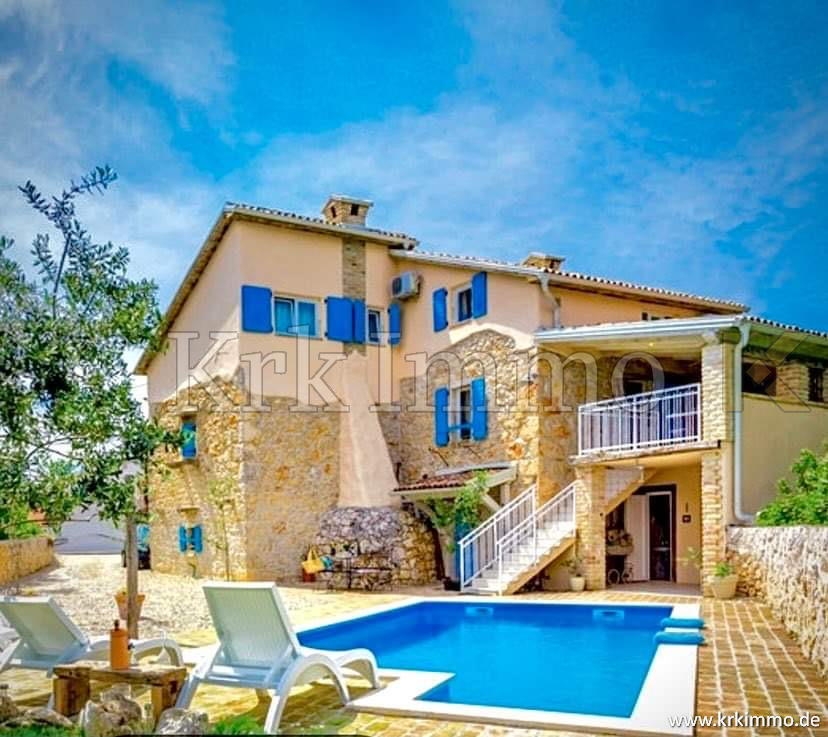 Krk Villas with private Swimming Pool for Rent