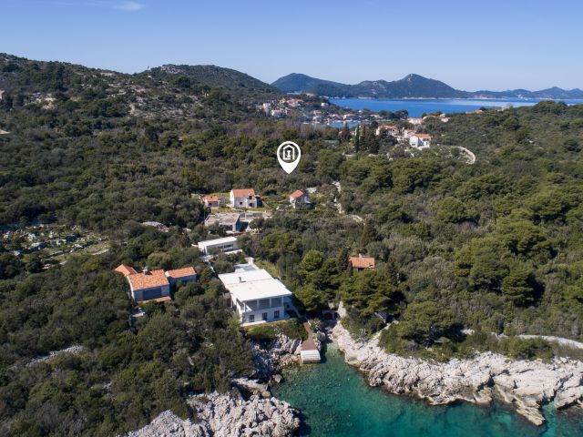 Sale of construction land with location permit on the island of Koločep, near Dubrovnik