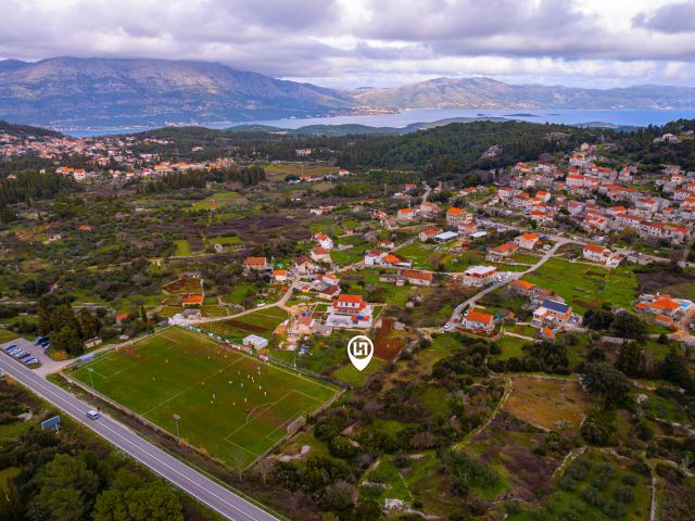 Buliding land for sale on the island Korčula, Žrnovo