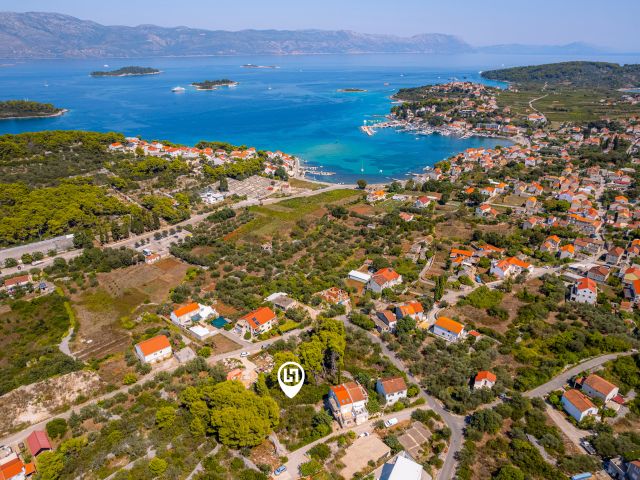 A building plot is for sale in Lumbarda on the Island of Korčula