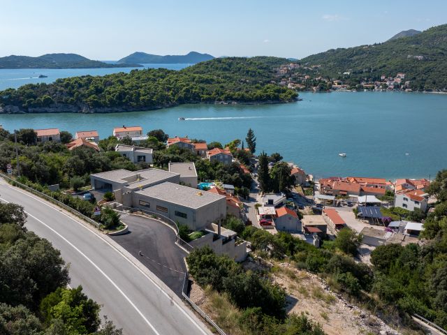 Na prodaju luksuzna vila u izgradnji s pogledom na more, okolica Dubrovnika