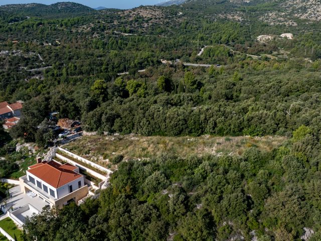 Sale of attractive land with a view of the sea, Slano, Surroundings of Dubrovnik