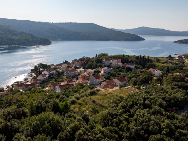 Sale of attractive land with a view of the sea, Slano, Surroundings of Dubrovnik