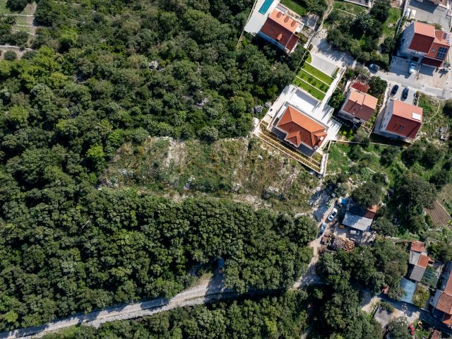 Sale of attractive land with a view of the sea, Slano, Surroundings of Dubrovnik